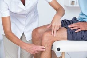 Diagnosis of arthrosis knee joint